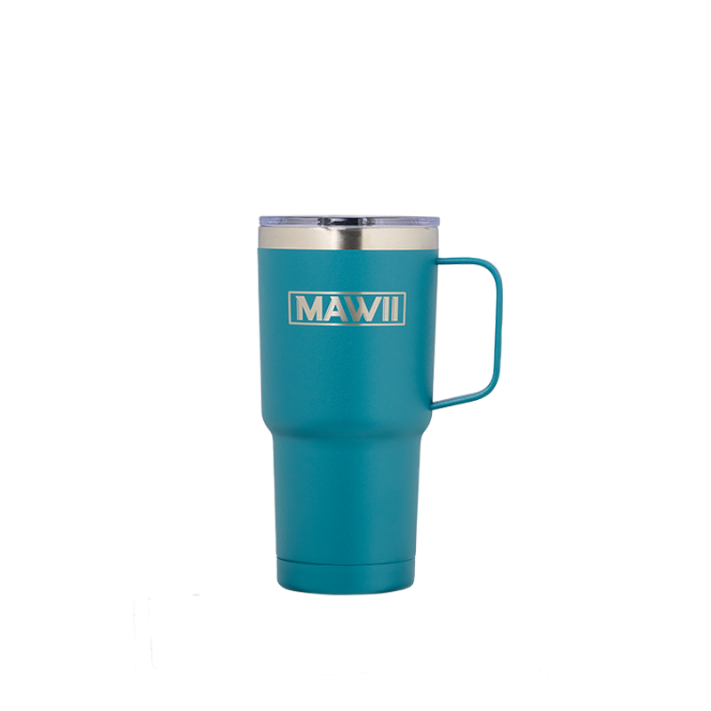 Edelstahl Becher mit Henkel 600 ml Edelstahl Becher mit Henkel 600 ml