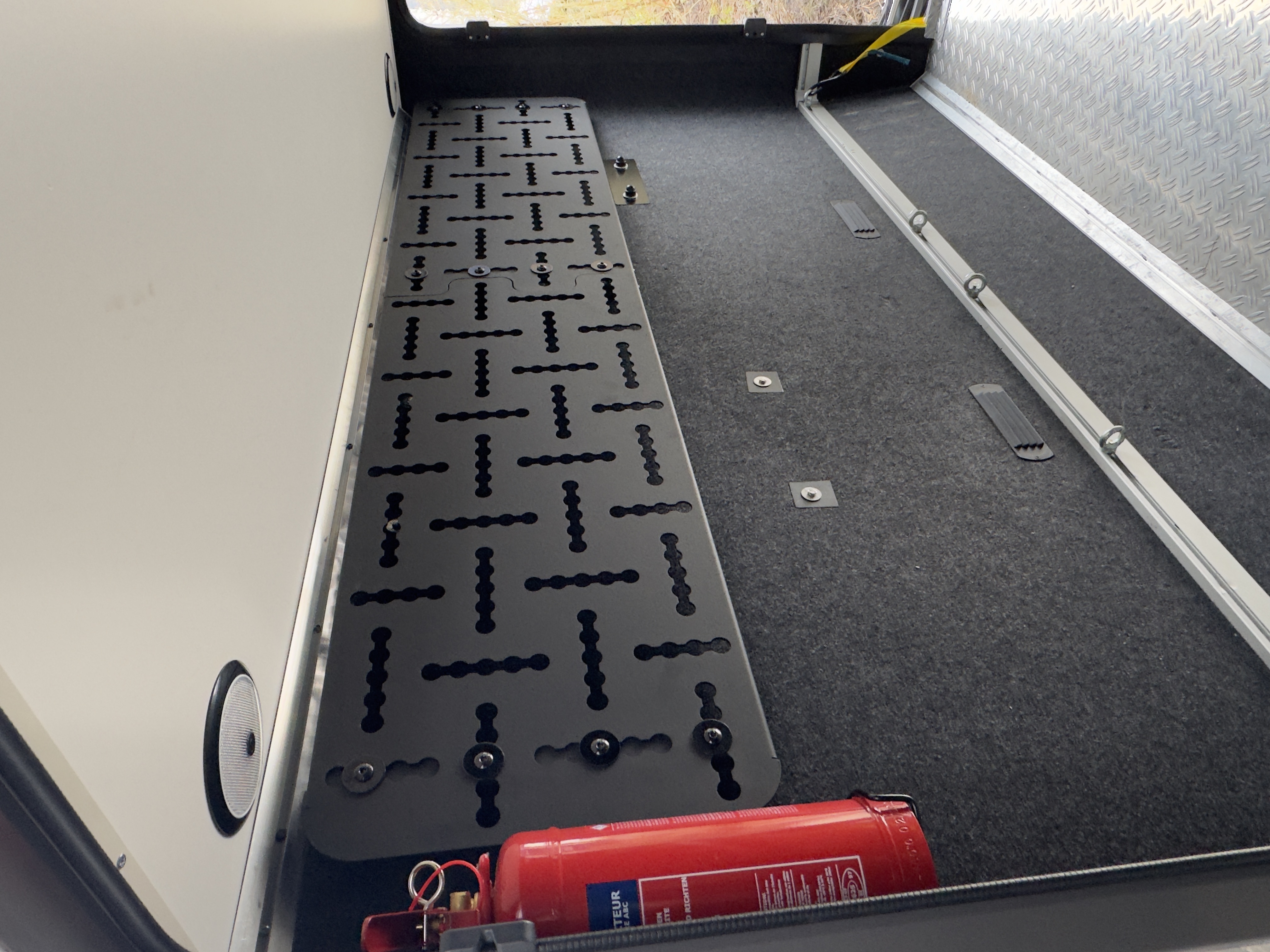 Seitenplatte Modulsystem – 190 cm (für Heck- & Seitenträgersysteme)