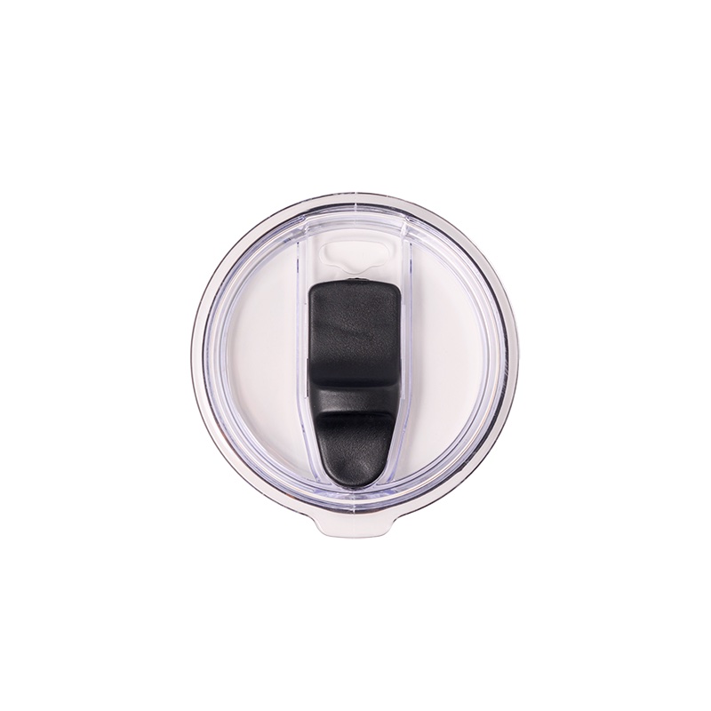 Ersatzdeckel mit Schieber für kleine Edelstahlbecher Ersatzdeckel mit Schieber für kleine Edelstahlbecher