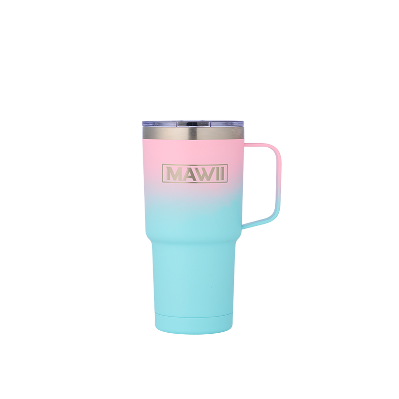 Edelstahl Becher mit Henkel  Limited Edition 600 ml Edelstahl Becher mit Henkel  Limited Edition 600 ml