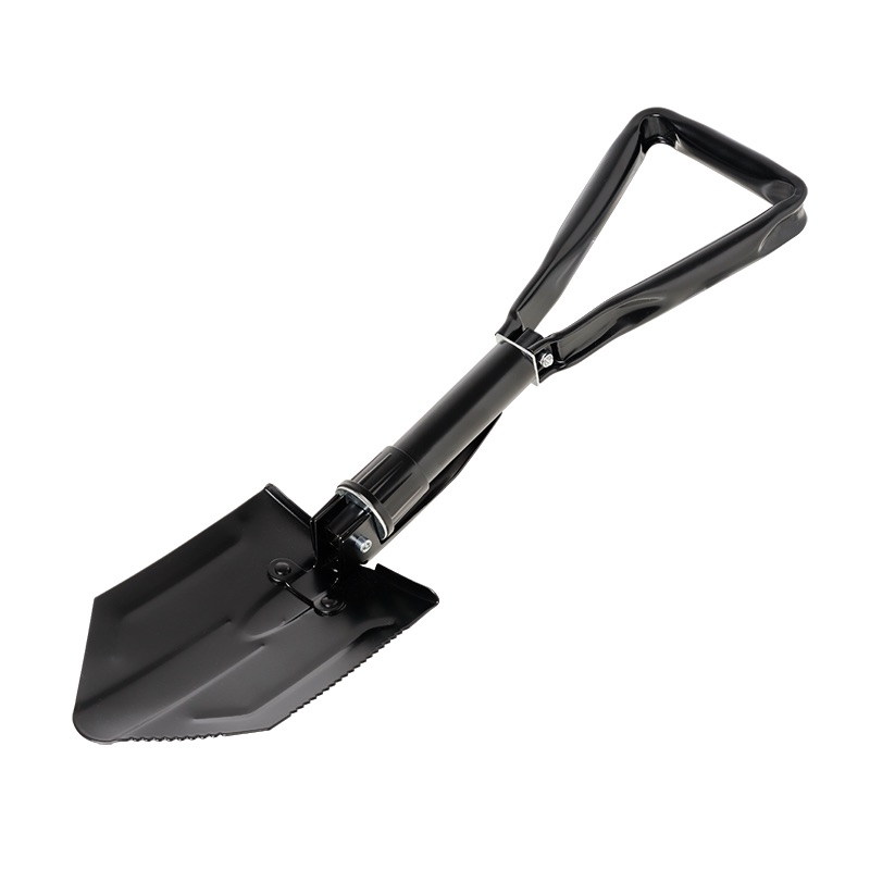 Hochwertiger Kohlenstoffstahl Outdoor-Klappspaten 4x4 Schaufel Hochwertiger Kohlenstoffstahl Outdoor-Klappspaten 4x4 Schaufel