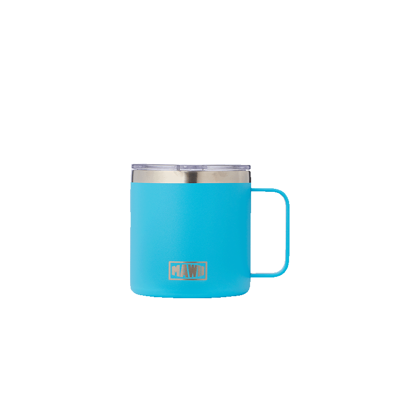 Edelstahl Kaffeebecher mit Henkel 414 ml