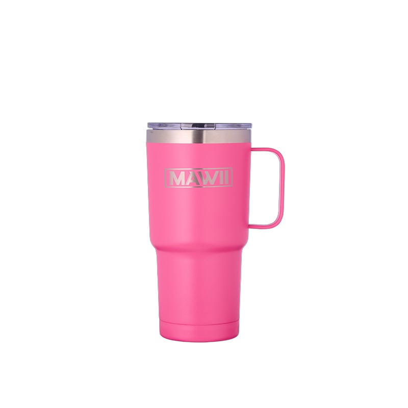 Edelstahl Becher mit Henkel 600 ml Edelstahl Becher mit Henkel 600 ml