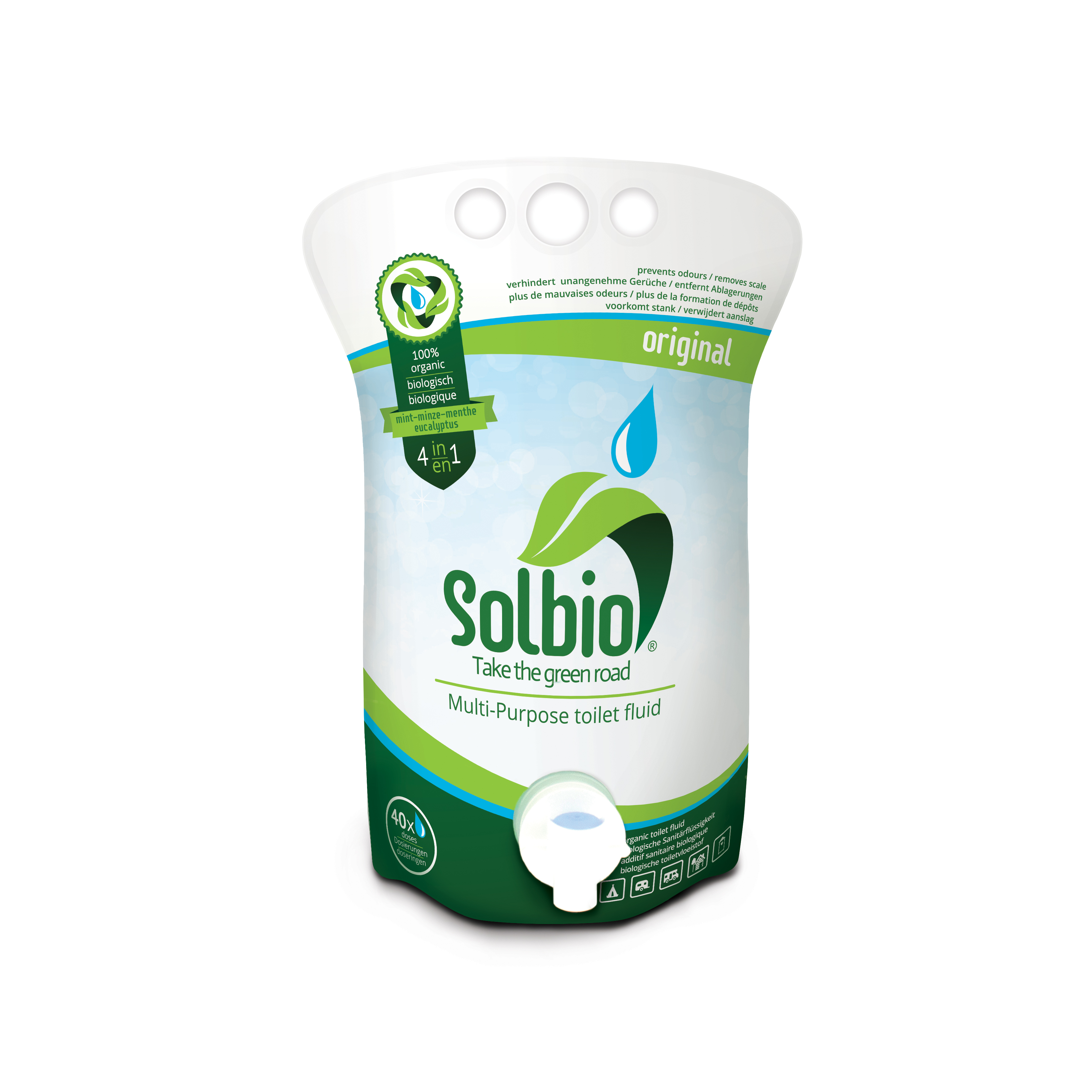 Solbio Original Biologische Sanitärflüssigkeit 1,6 Liter