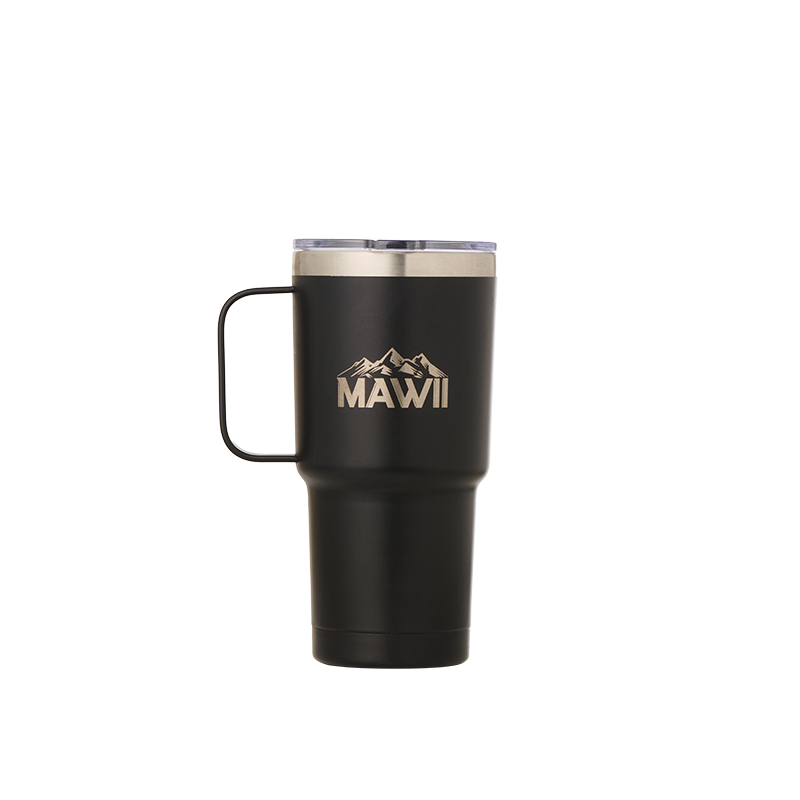 MAWII  Edelstahl Becher 600 ml schwarz MAWII  Edelstahl Becher 600 ml schwarz