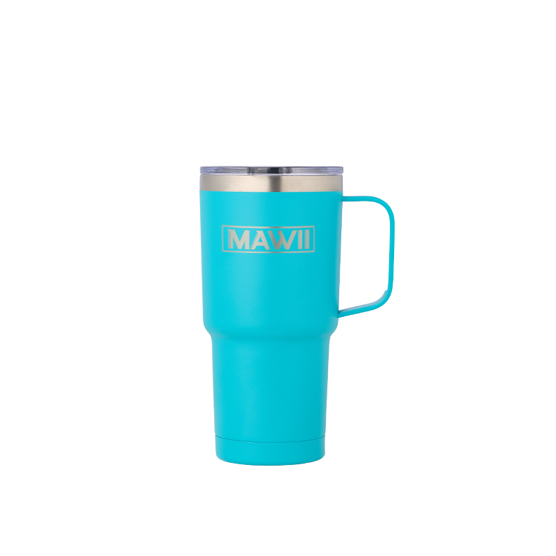 Edelstahl Becher mit Henkel 600 ml Edelstahl Becher mit Henkel 600 ml