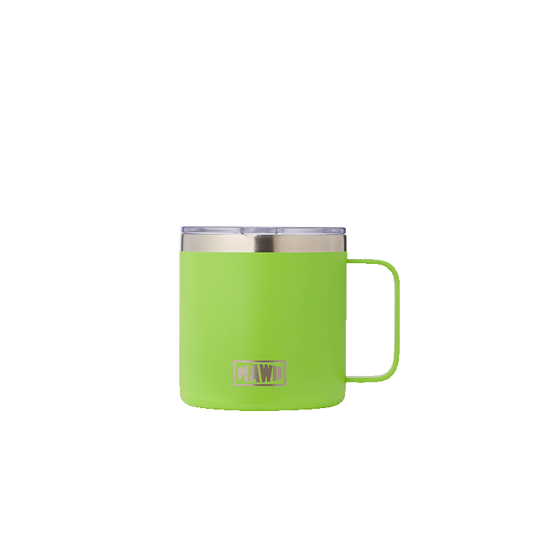 Edelstahl Kaffeebecher mit Henkel 414 ml